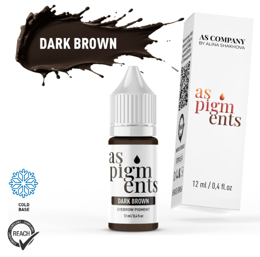 AS Dark brown - Velikost: 12ml