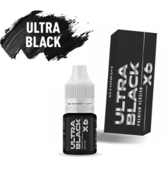 Schwarze Eyeliner-Pigmente AS Company + ULTRA BLACK X6