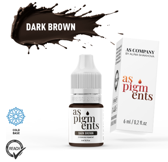 AS Dark brown - Velikost: 6ml