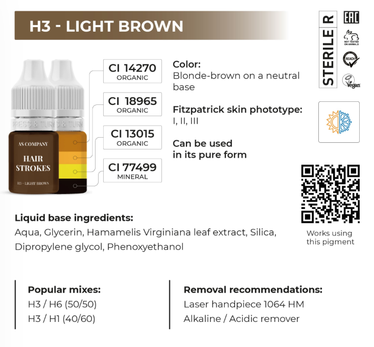 HAIRSTROKES pigmenty 6ml