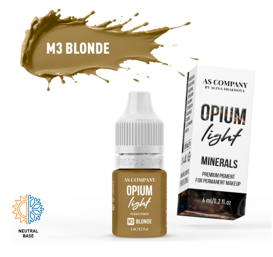 MINERÁLNÍ pigmenty 6ml - Položka: M3 Blonde