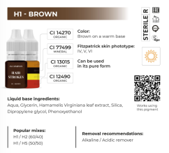 HAIRSTROKES Pigmente 6 ml