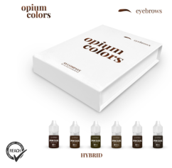 OPIUM COLORS SET für Augenbrauen 6 × 6 ml