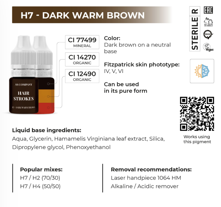 HAIRSTROKES pigmenty 6ml