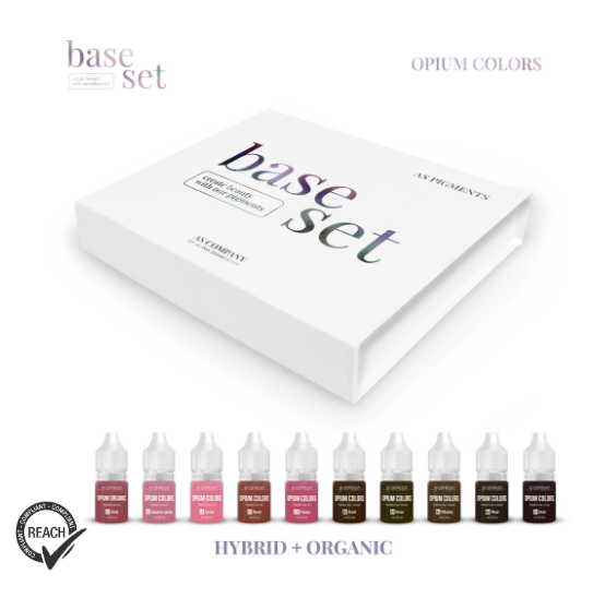 OPIUM COLORS SET na rty, linky i obočí 10x6ml