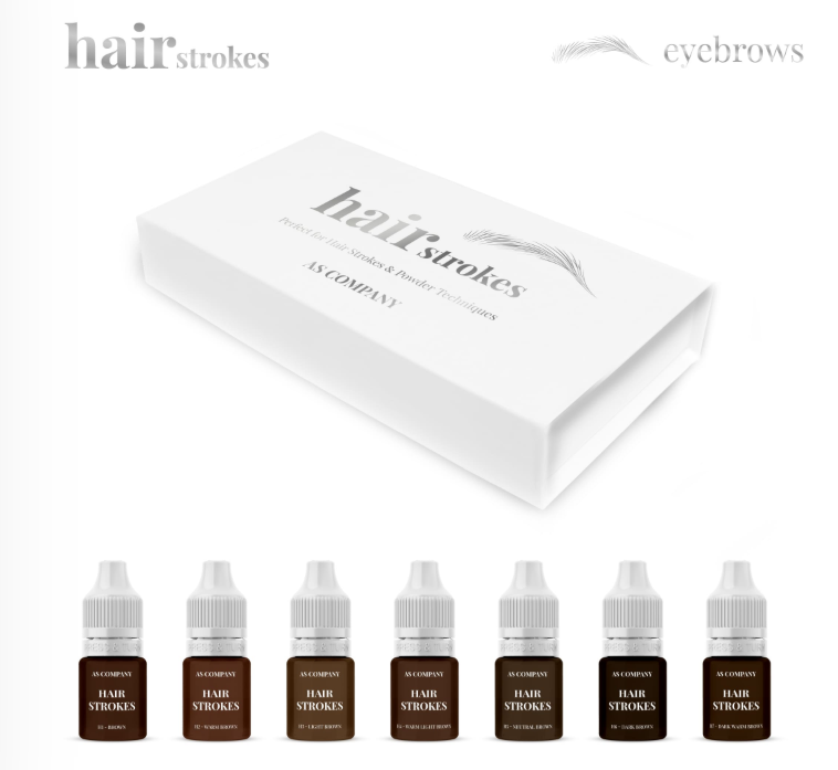 HAIRSTROKES Pigmente 6 ml - Položka: H2 WARM BROWN