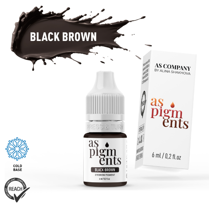 AS Black brown - Velikost: 6ml