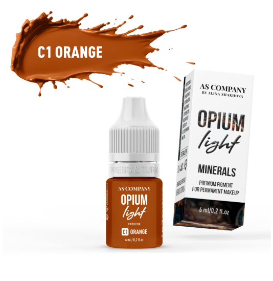 Mineralpigmente 6ml - Položka: C1 mineral orange corrector